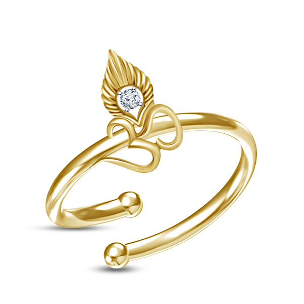 Sree Kumaran | 22K Gold Lord Krishna Gent's Ring